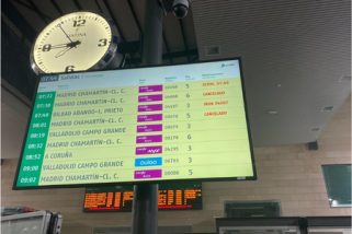 Colapso en Segovia-Guiomar tras la cancelación de los trenes matinales