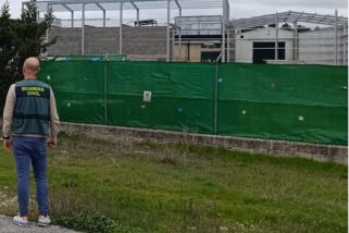 Detenidos cuatro hombres por robar acero en Sanchonuño