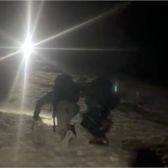 Rescatados dos senderistas en el Pico de Dos Hermanas