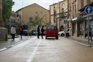 11 denuncias por atravesar sin permiso a la calle Blanca de Silos