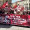 Más de 200 personas marchan en Segovia por salarios, vivienda y democracia