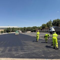 Corte de circulación en Coronel Rexach por asfaltado en el antiguo Regimiento
