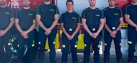La Diputación incorpora la primera bombera de Segovia