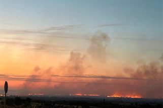 El incendio de Brieva evoluciona favorablemente tras quemar 3.000H