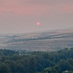 Confinamiento y mascarilla recomendados por la mala calidad del aire en Segovia