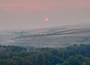 Confinamiento y mascarilla recomendados por la mala calidad del aire en Segovia