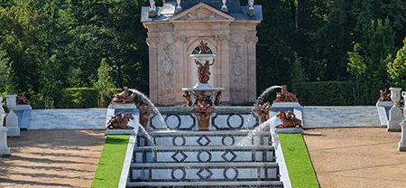 La Granja recupera su fuente más monumental
